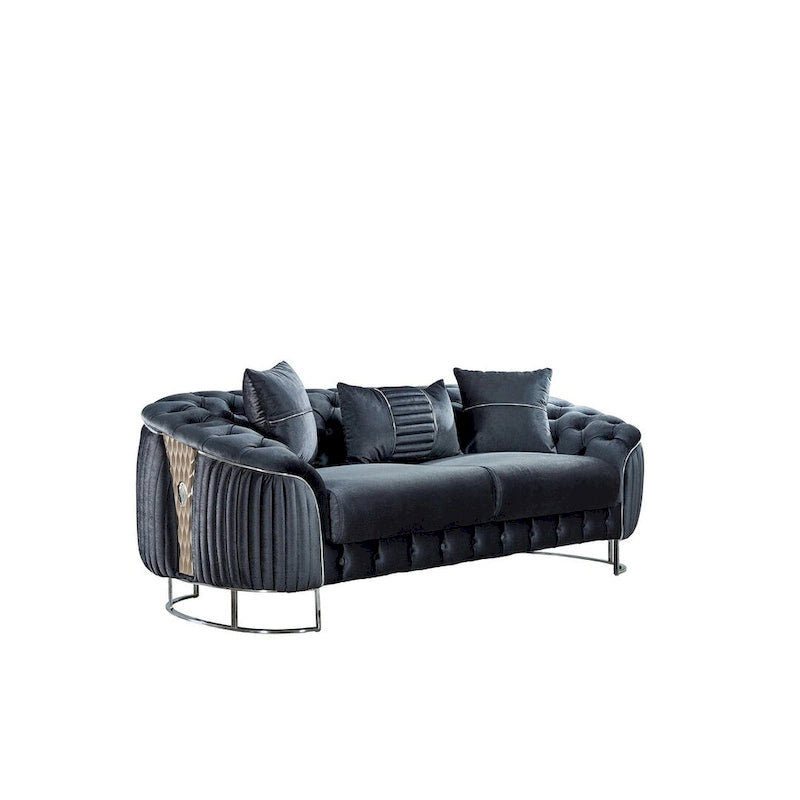 Comfortable Modern 2-Seat Love Seat