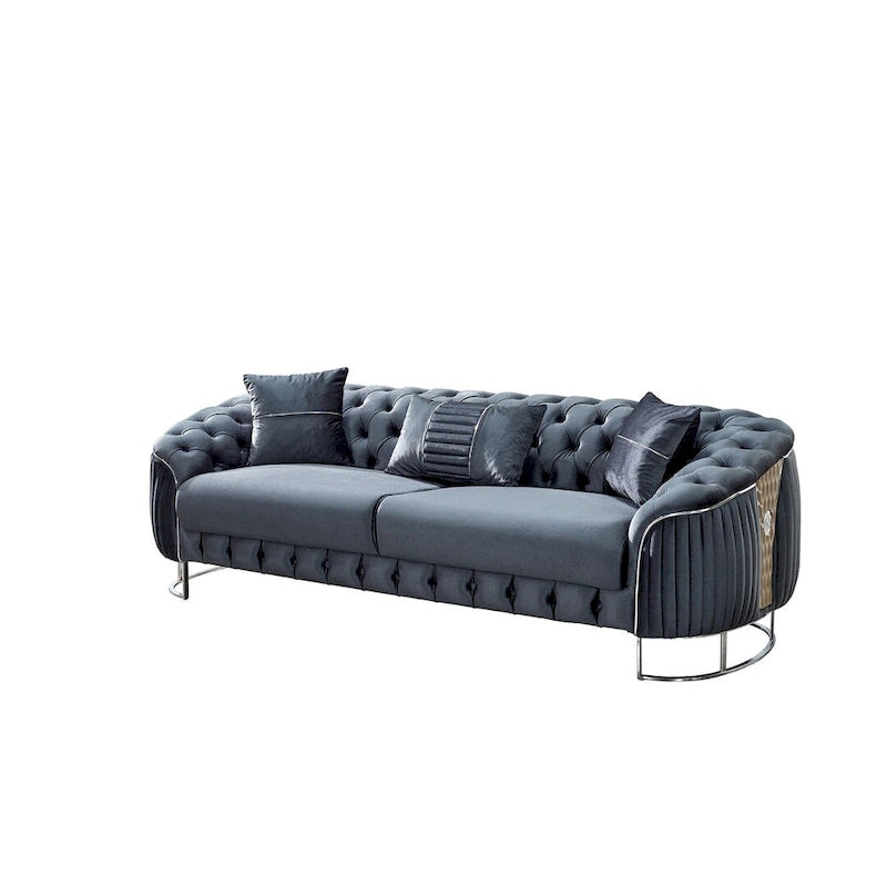 Bequemer moderner 2-Sitzer-Loveseat