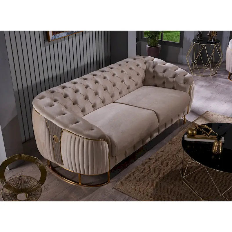 Comfortable Modern 2-Seat Love Seat