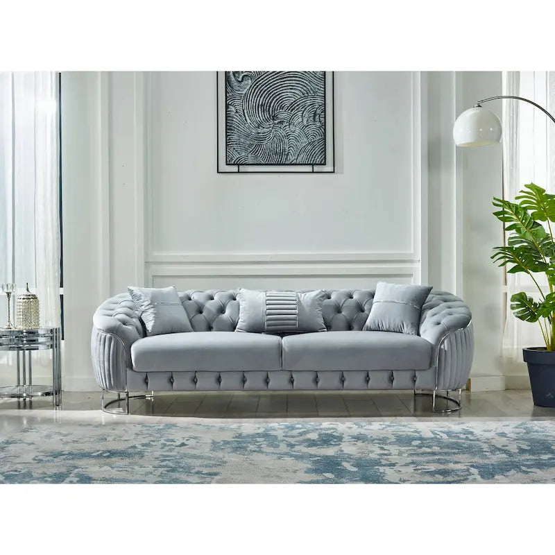 Comfortable Modern 2-Seat Love Seat