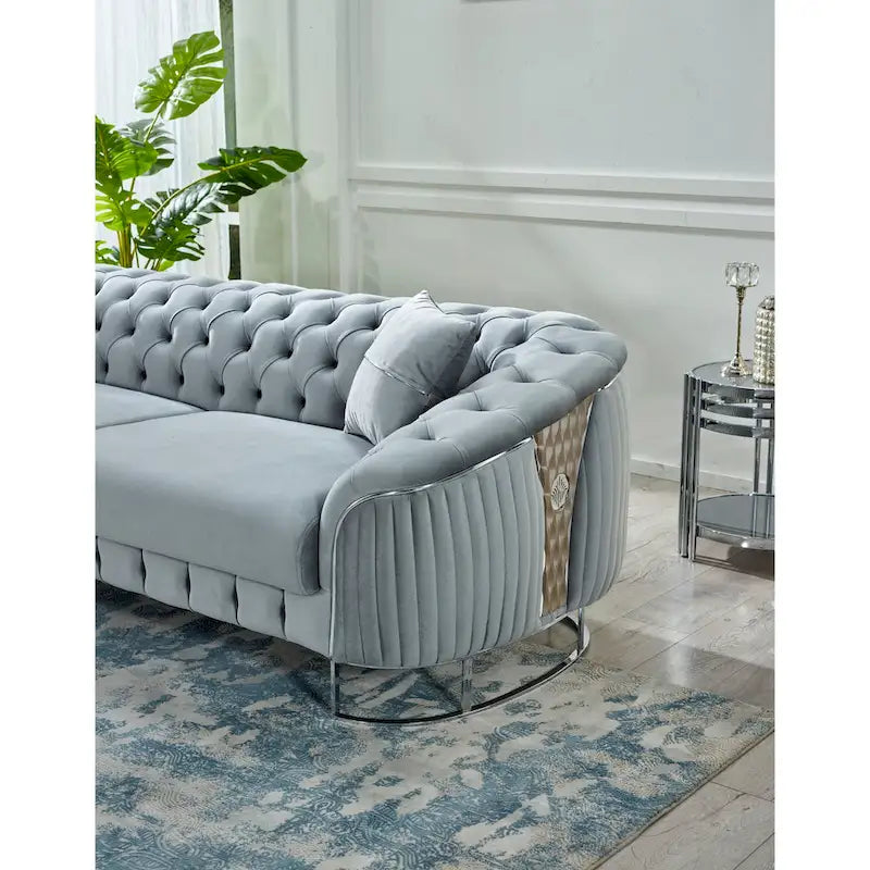 Comfortable Modern 2-Seat Love Seat