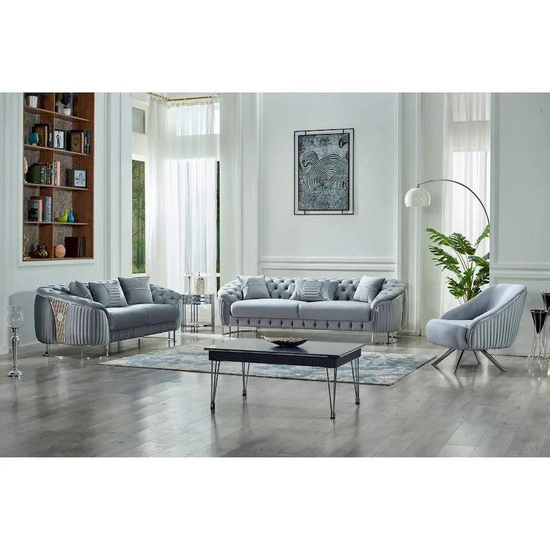 Comfortable Modern 2-Seat Love Seat