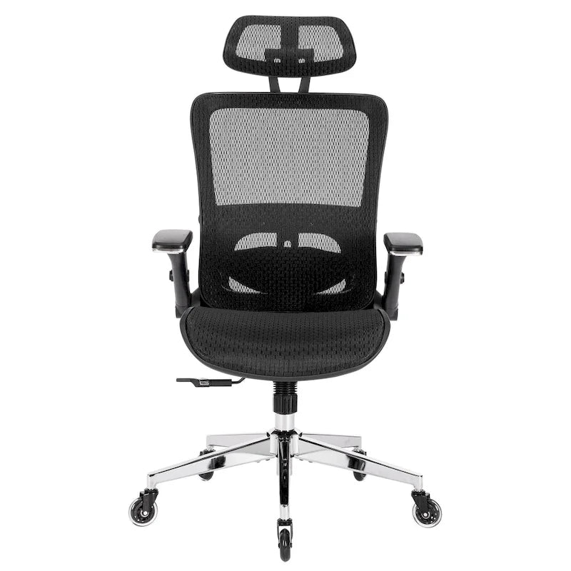 Silla de oficina de malla con función de bloqueo