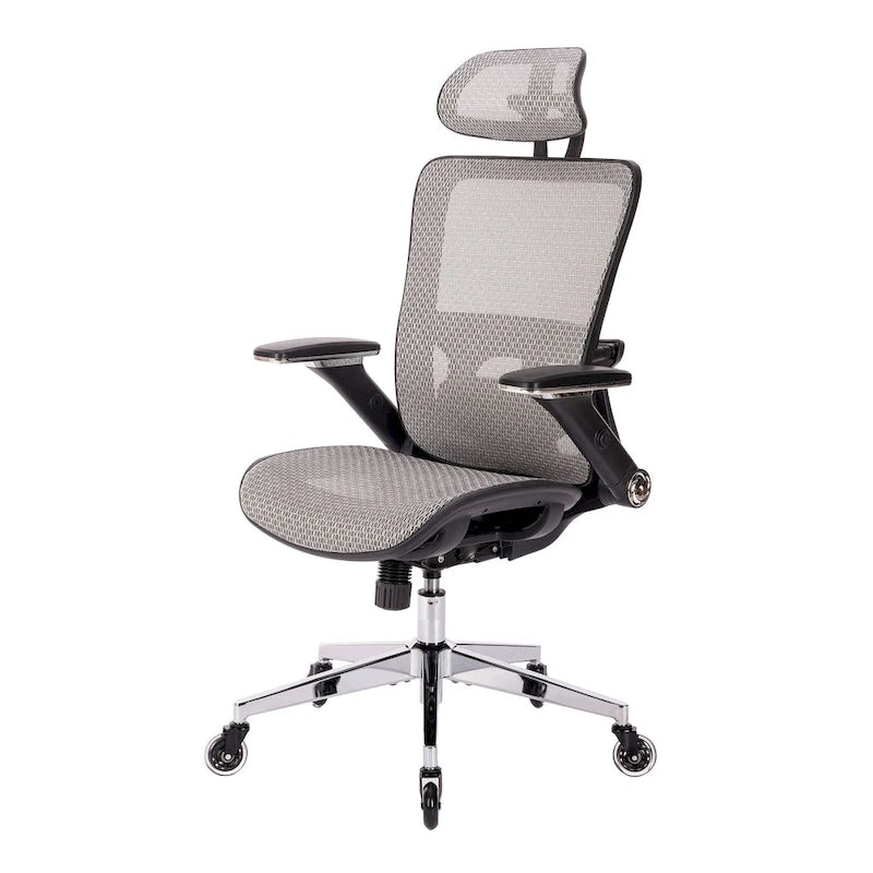 Silla de oficina de malla con función de bloqueo