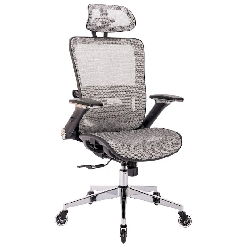 Silla de oficina de malla con función de bloqueo