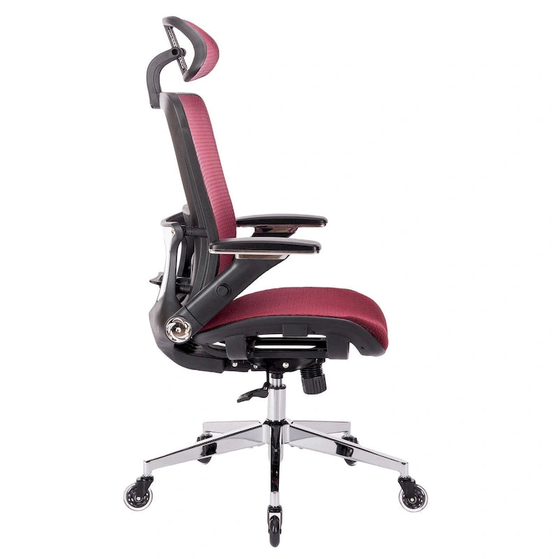 Silla de oficina de malla con función de bloqueo