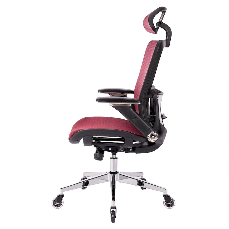Silla de oficina de malla con función de bloqueo