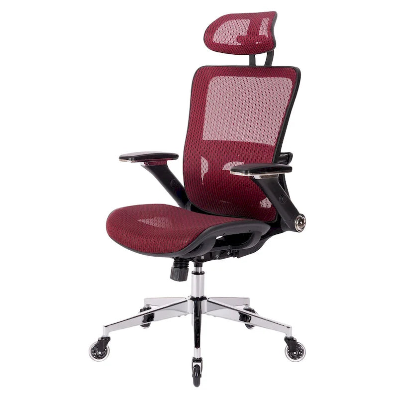 Silla de oficina de malla con función de bloqueo