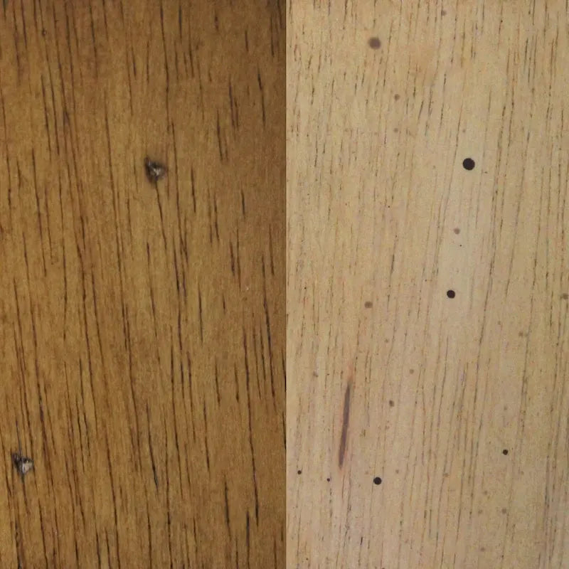 Used-Look-Stuhl in zweifarbiger Optik, 2er-Set, 22"L × 18"W × 38"H