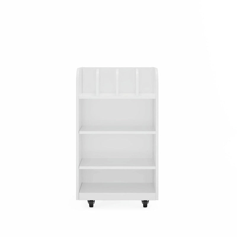 Carrito isla de cocina de 4 niveles con especiero y ruedas con bloqueo