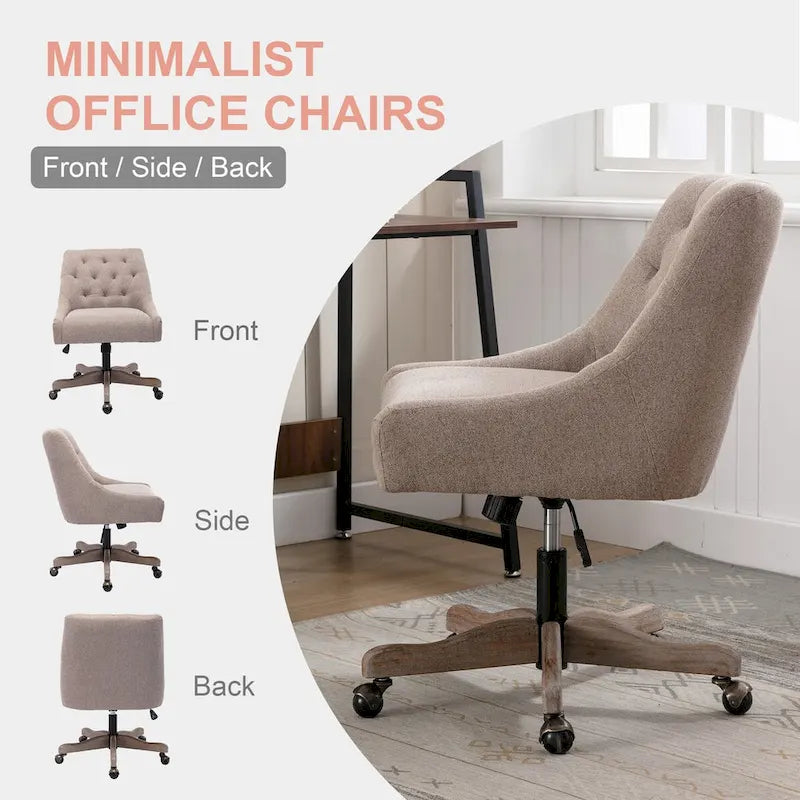 Silla tipo caparazón giratoria 360 grados y ajustable para la sala