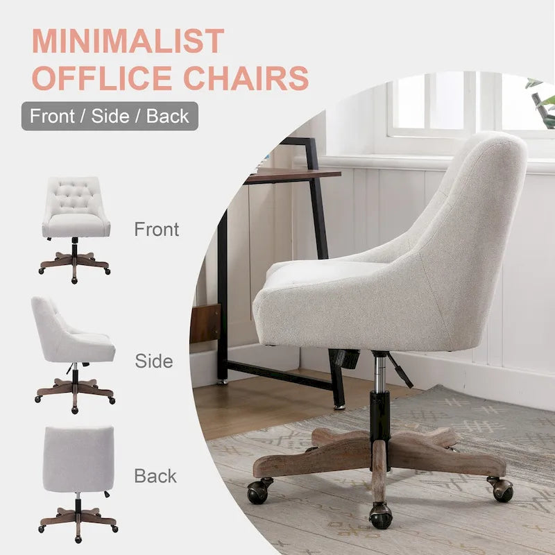 Silla tipo caparazón giratoria 360 grados y ajustable para la sala
