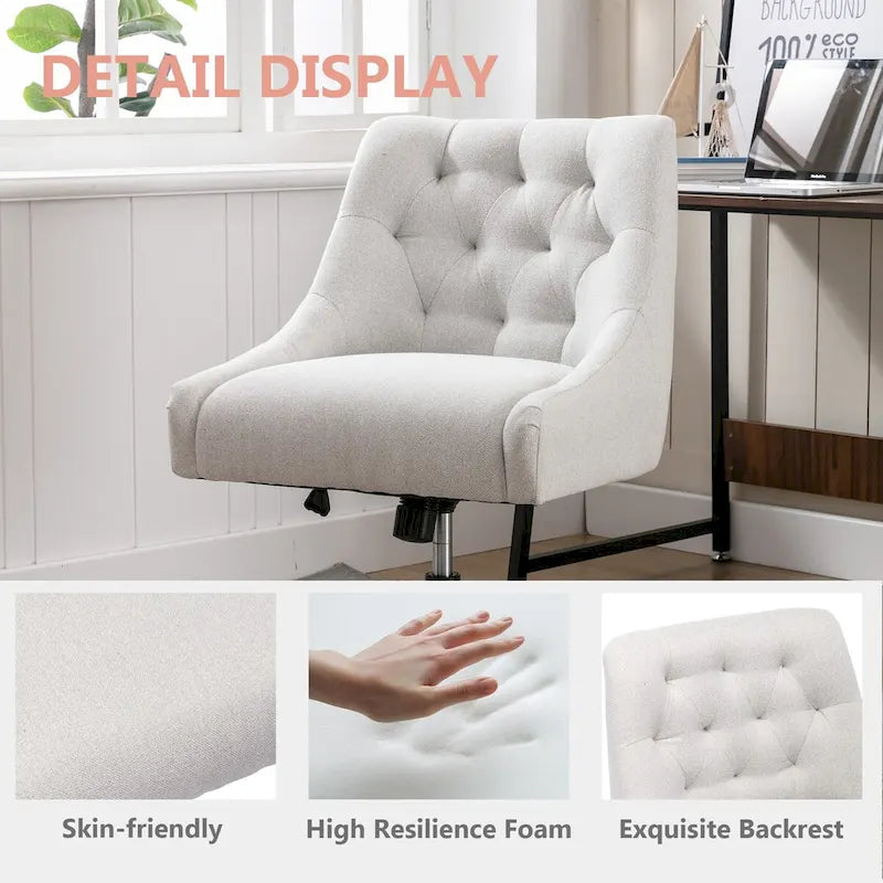 Silla tipo caparazón giratoria 360 grados y ajustable para la sala