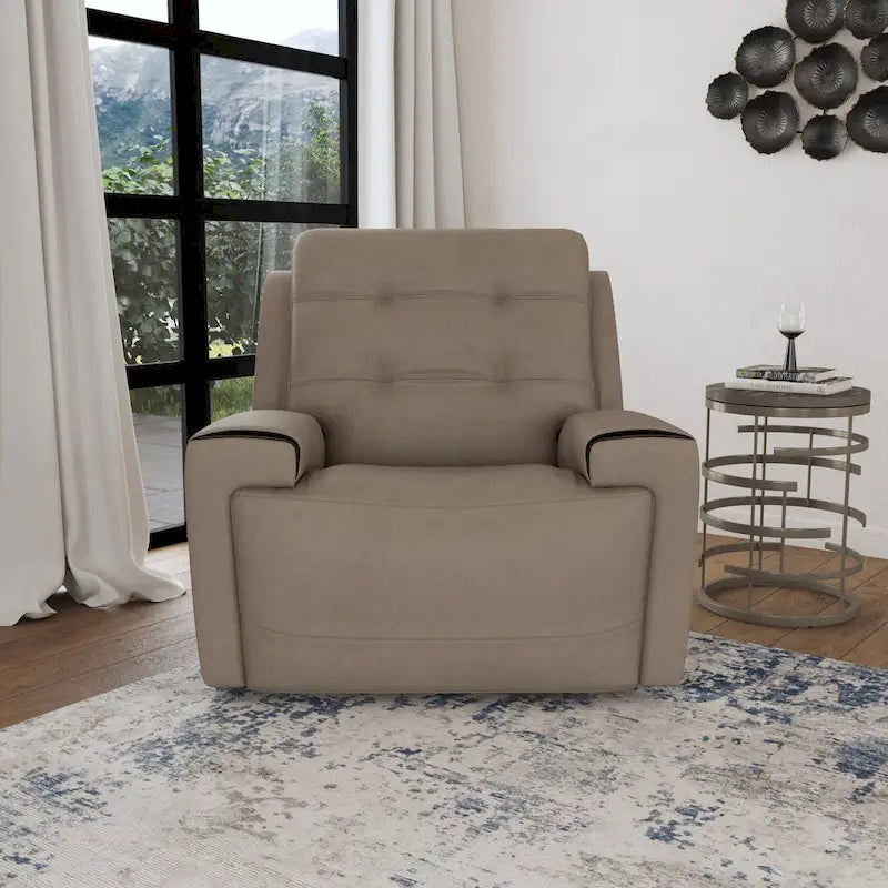 Poltrona relax elettrica con poggiatesta elettrico e tecnologia Zero Gravity