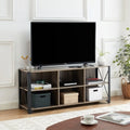 TV-Medienkonsole aus Holz, TV-Ständer, Entertainment-Center