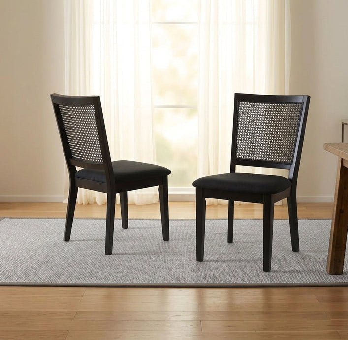 Rattan-Esszimmerstuhl